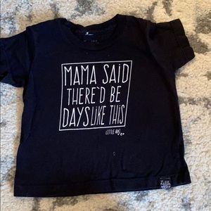 Little Adi Co toddler t , “Mama said”